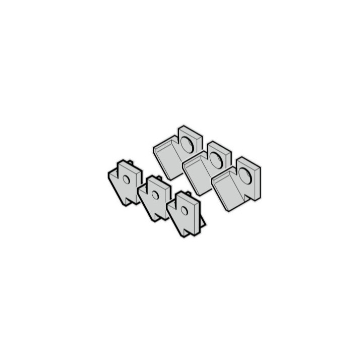 Set couvre charnière en haut Non Laqué Hormann Référence 3090810
