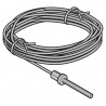 Cable tendeur PVC et douille filetée pressée Hormann Référence 438942