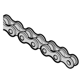 Chaîne simple 84 pour câble de traction diam 5,5 mm Hormann Référence 3056035