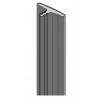 Lot de 2 Profils haut PVC hauteur 2250 porte N80 et S95 Hormann Référence 1046276