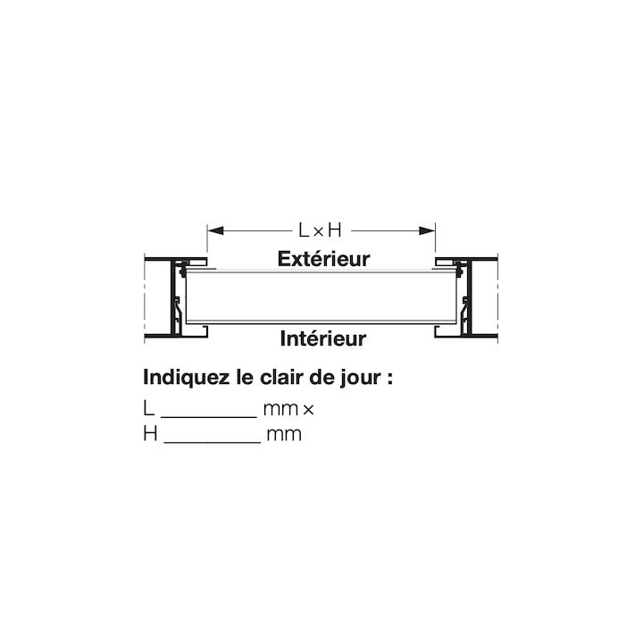 Panneau PU 51mm Aluminium anodisé lisse XU Hormann Référence 3095237