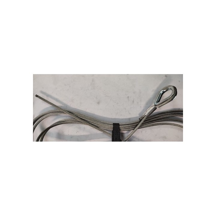 Cable de traction 4mm Lg 4m Hormann Référence 3095586