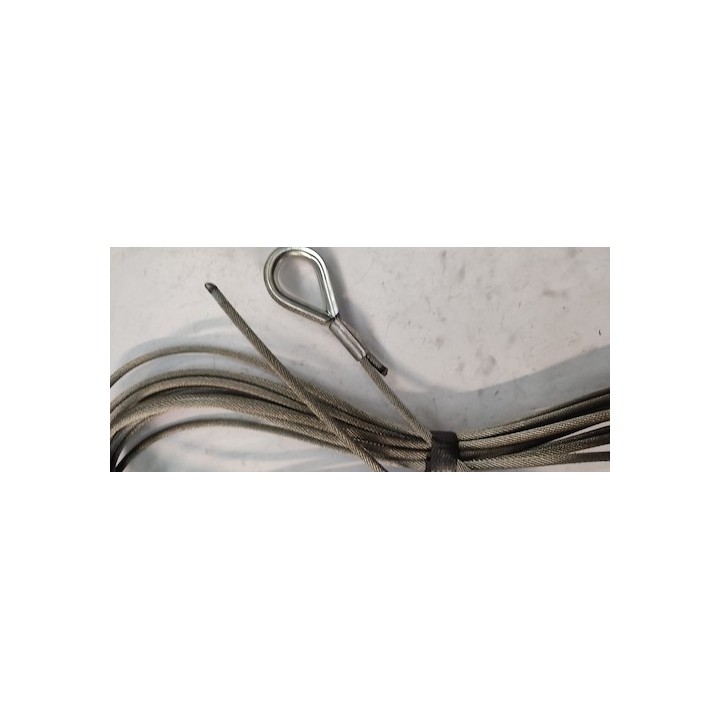 Cable de traction 4mm Lg 10m Hormann Référence 3095589