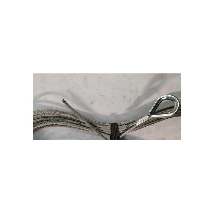 Cable de traction 4mm Lg 12m Hormann Référence 3095590
