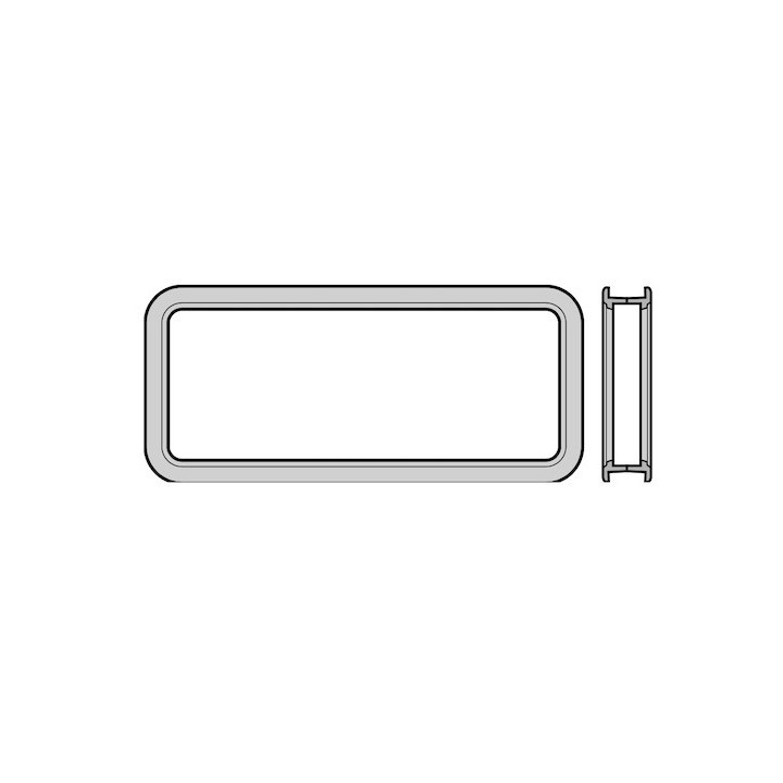 Cadre moulé sous pression pour hublot type A Hormann Référence 3094062