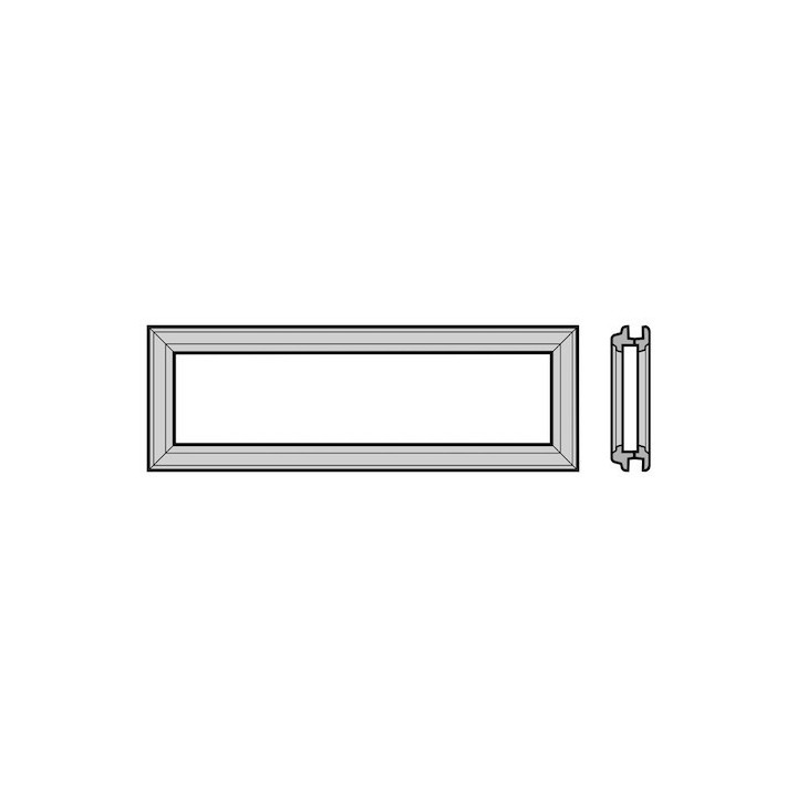 Cadre synthétique type D, laqué Hormann Référence 3095182