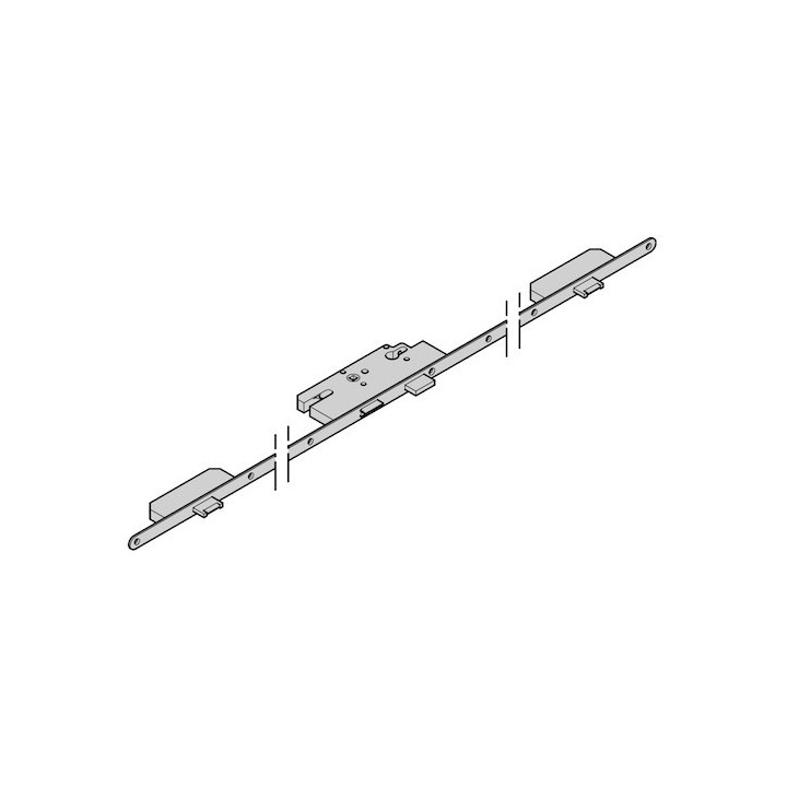 Verrouillage multipoints pour portillon indépendant, fonction antipanique D, CP Hormann Référence 3094030