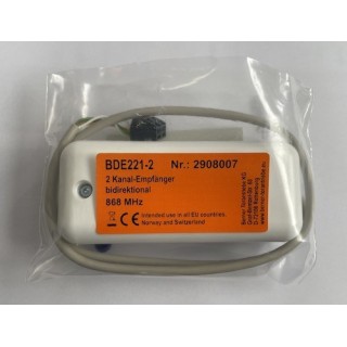 Récepteur 2 canaux 868Mhz BERNER Référence 2908007 Bernier France