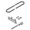 Sangle crantée Lg 6020mm pour rail de Supramatic, Promatic Hormann Référence 438101