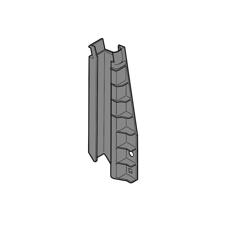 Guide courbe 5 zinc droite moulé sous pression Hormann Référence 3098080