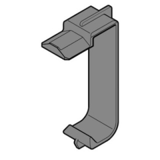 Appui de chaîne ferrures L et LD pour rail de guidage horizontal type 2 Hormann Référence 3096161