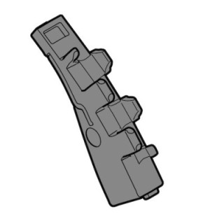 Guidage de câble gauche, ferrure L section de porte inférieure égale ou inférieure à 500mm Hormann Référence 3096961