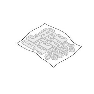 Sachet pattes d'ancrage portillon Hormann Référence 1325205