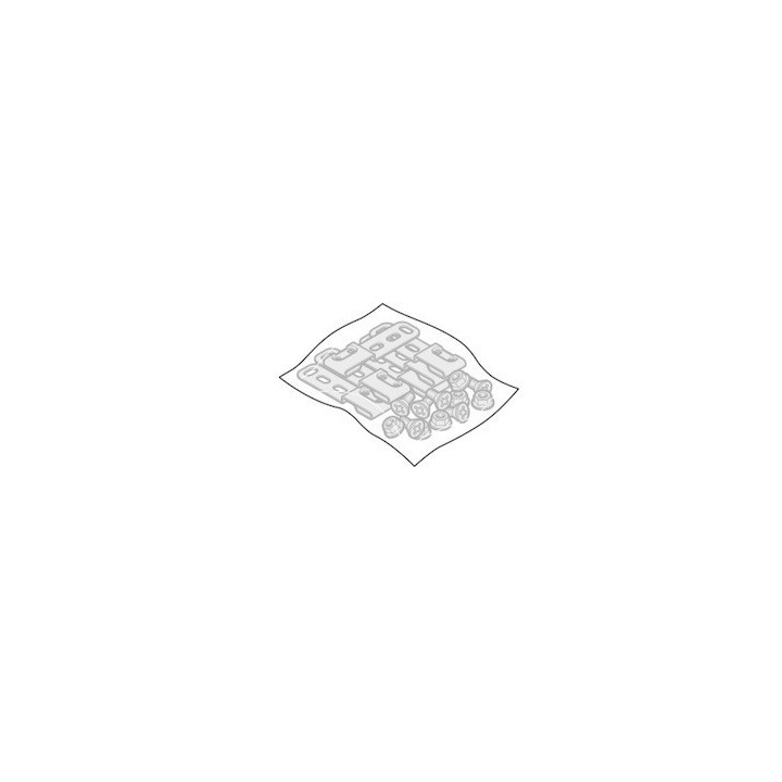 Sachet pattes d'ancrage portillon Hormann Référence 1325205