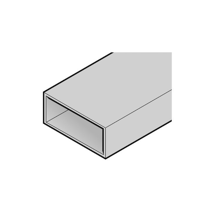 Tube 140 x 60 x 4mm, galvanisé Hormann Référence 3091650