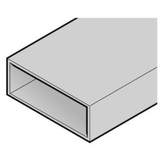 Tube 160 x 60 x 2mm, galvanisé Hormann Référence 3082308