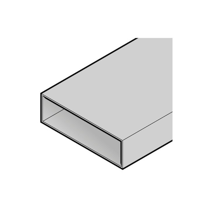 Tube 200 x 60 x 2,5mm, galvanisé Hormann Référence 3081993