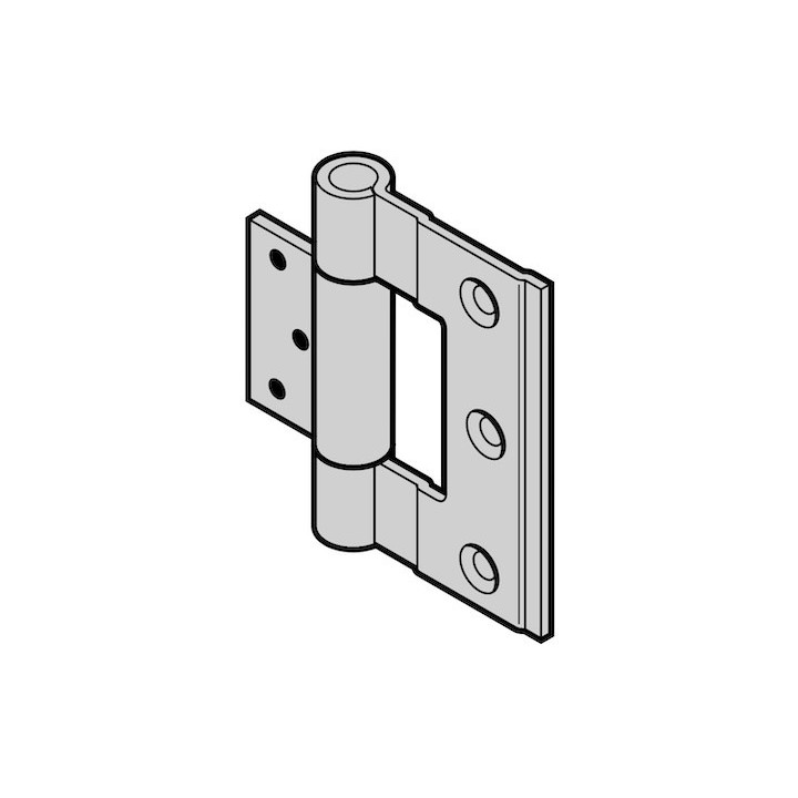 Paumelle de porte pour portillon indépendant Hormann Référence 1315050