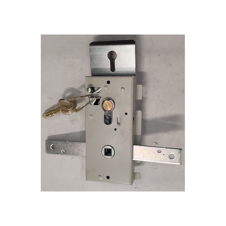 Serrure avec cylindre pour N80, S95 et G97 Hormann Référence 872120