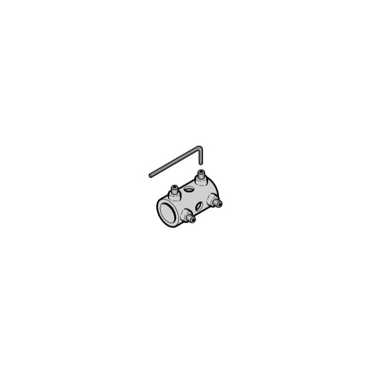 Set : accouplement pour tige de verrouillage TS 42 mm Hormann Référence 3046238