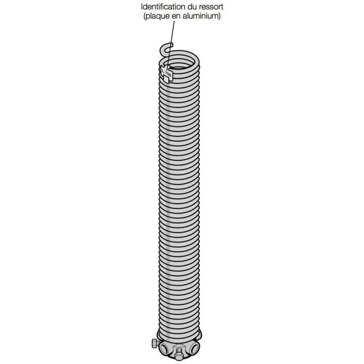 L700 / L19 Ressort de torsion porte Hormann Référence 3051903