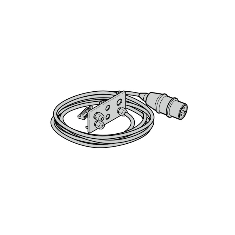 cable de raccordement 400v lg 2000mm