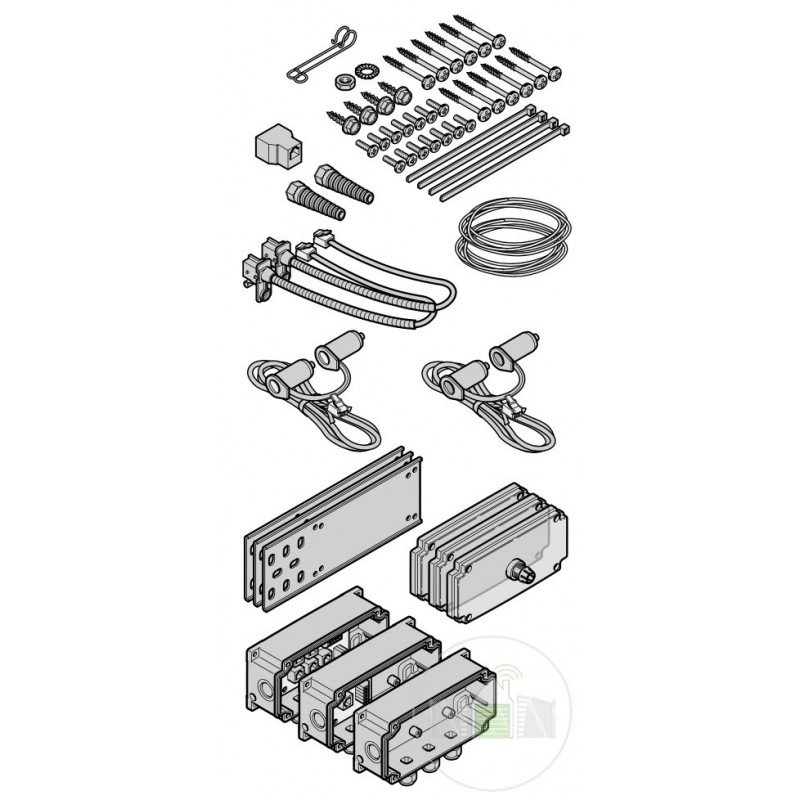 Unité de connexions pour sécurité de contact double SKS sur porte DPU, WA 400 HORMANN Référence 637144