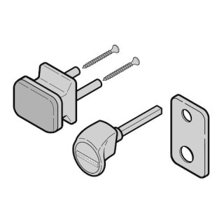 Garniture à poignée extérieure CP, avec plaque d'habillage, TS 42,5mm Hormann Référence 3045927