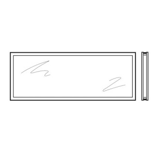 Vitre double synthétique teintée 26mm, A2 gris Hormann Référence 4014661