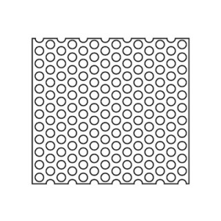 Tôle perforée acier inoxydable LB Hormann Référence 4014664