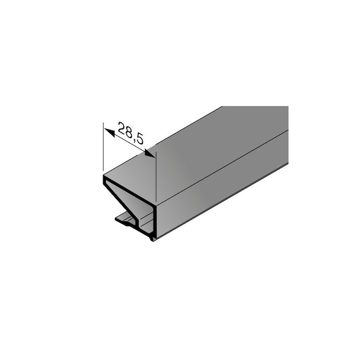 Parclose synthétique NKS 5 avec joint épaisseur de 5,3mm Hormann Référence 3091567