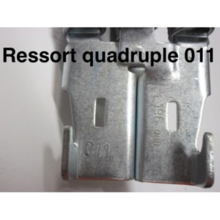 011 - 411 Kit de 2 ressorts quadruples porte N80/S95 Hormann Référence 1195011