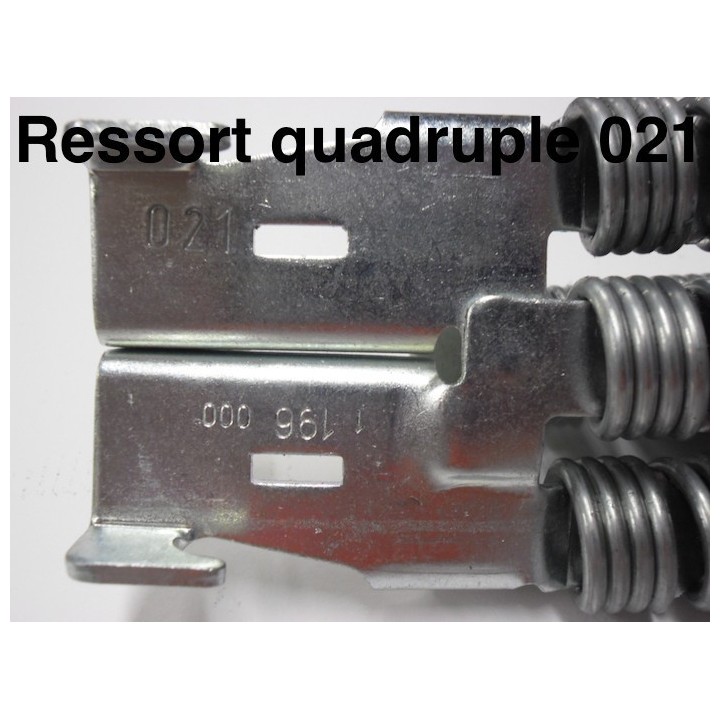 021 - 421 Kit de 2 ressorts quadruples porte N80/S95 Hormann Référence 1195021P