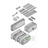 Unité de connexion sans fil pour optopalpeurs LE / VL / 8K2, IP 65 HORMANN Référence 4514020