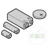 Piles 9 V, E-block Hormann Référence 436025