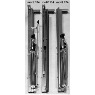Mécanisme complet porte G97 / N80 / S95 Hormann Référence 862262