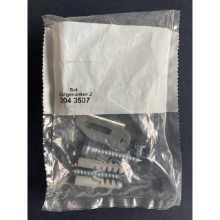 Kit de pattes d'ancrage visser droite/gauche Hormann Référence 3043507