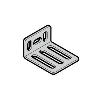 Patte d'ancrage rail porte N80 Hormann Ecostar Référence 1101000