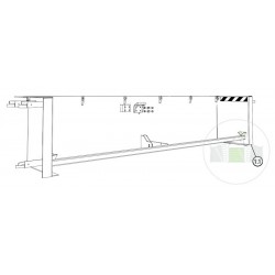 Plateforme MLS / MRS 1750 Ral 9017 isolation acoustique Hormann Référence 2000023