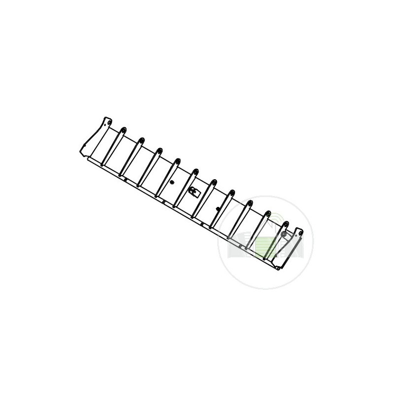 Plateforme MLS / MRS 1750 Ral 9017 isolation acoustique Hormann Référence 2000023