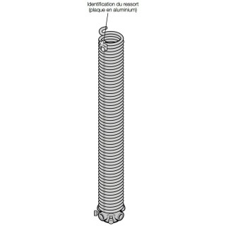 L706 Ressort de torsion porte Hormann Référence 3051915