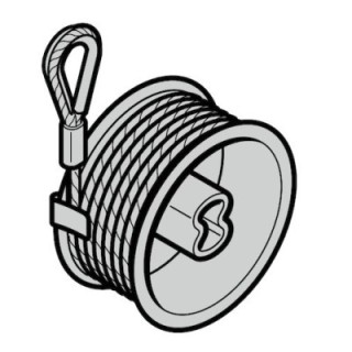 Tambour d'enroulement de câble Gauche Hormann Référence 3080093-3074266