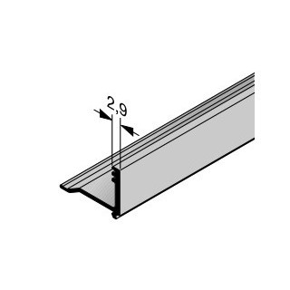 Parclose en aluminium NFS 26 Hormann Référence 3087575