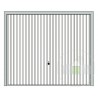 Porte Berry N80 Motif 902 Ral 9016 Blanc Trafic