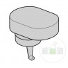 Couvercle pour potelets STS1, STS2 Hormann Référence 437996