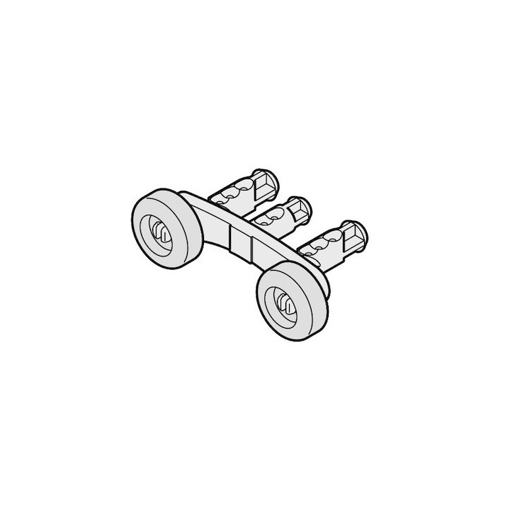 Pack support-galet articulé Rollmatic OD Hormann Référence 8993442