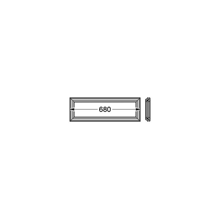 Cadre type D 680mm Hormann Référence 4004981