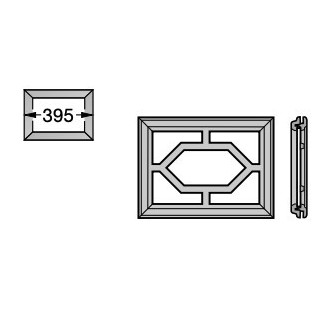 Cadre type S1 395mm Hormann Référence 4004973