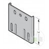 Support de rail de guidage L153mm Hormann Référence 3013588