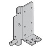 Plaque de base suspension basse galvanisée gauche Hormann Référence 3040794